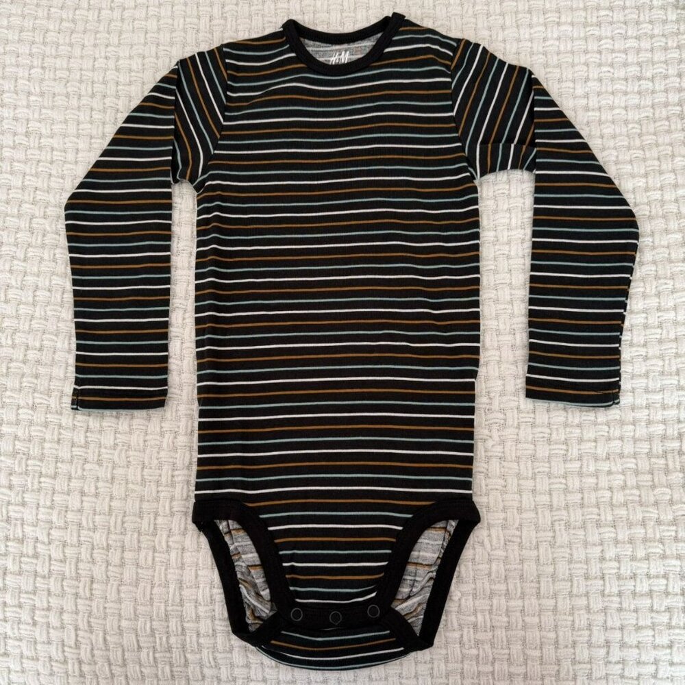 H&M Organic Striped Onesie